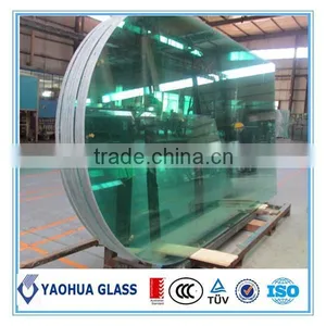 10-12mm Clear Tempered Glass for Swimming Pool Fencing and Stair Railing,Balustrade thumbnail-1