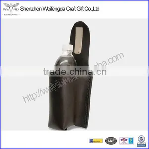 Fashion Hanging Magnet PU Leather Bottle Holder thumbnail-1