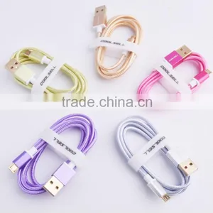 2016 High Selling Micro Usb Braided Cable for Andriod thumbnail-2