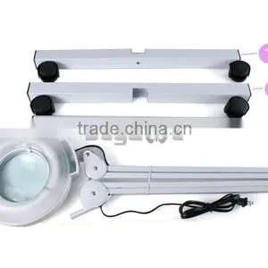 5X Magnifying Lamp Rolling Floor Stand Adjustablemini Facial Steamer With Ozone Quality Choice thumbnail-4