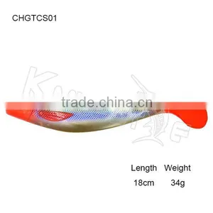 CHGTCS01 Wholesale Selling Bulk Soft Fishing Lure Flexible Soft Minnow Bait thumbnail-1