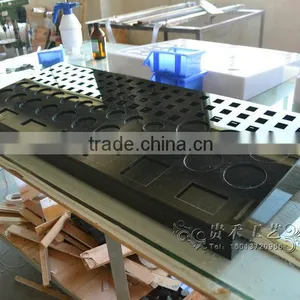 High-end 3CE Acrylic Cosmetic Display Plexiglass Makeup Counter thumbnail-3