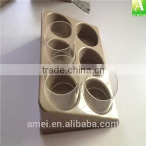 480*320*50mm PS Plastic Display Promotion Tray for Tea Factory Custom thumbnail-1