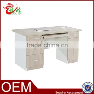 2016 Wooden Office Furniture Designs Computer Table Modern Simple Office Desk M1609 thumbnail-1
