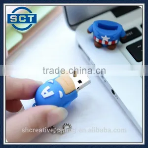 Captain America Cartoon USB Memory Sticks 8GB 16GB 32GB thumbnail-4