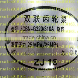 Hydraulic Pump Twin Pump ZCBN G320 310A for Foton Tractor thumbnail-1