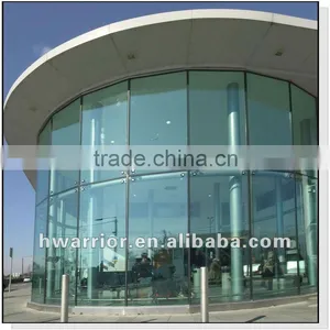Point-fixing Glass Curtain Wall of Tempered Glass thumbnail-1