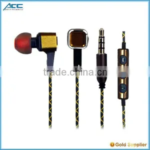New Design Earbuds With Microphone Remote Control Earphone For Xiaomi thumbnail-1