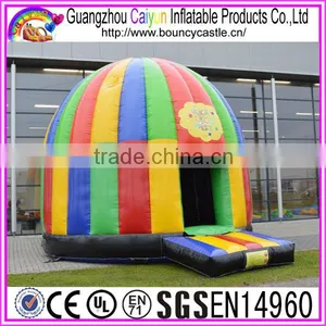 Colourful Design Semi-Circle Inflatable Bouncer Castle For Kids thumbnail-3