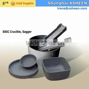 SiSiC Silicon Carbide Crucibles thumbnail-1