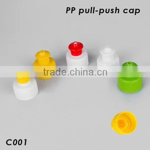 Colorful Push Pull Closure Cap thumbnail-1