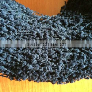 6.5nm Polyester Fancy Velvet Yarn / Chenille Yarn Colored in Hank thumbnail-1