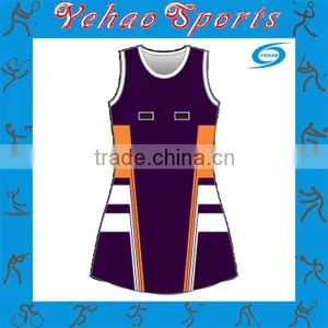 Sublimation Popular Wear Netball Dress thumbnail-2
