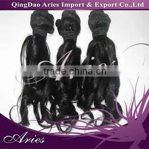 Double Weft Wave Remy Virgin Hair Human Hair Extension thumbnail-2
