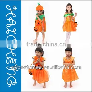Hot Halloween Pumpkin Fancy Dress Costumes for Children thumbnail-1