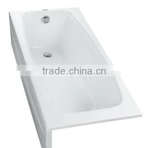 1700mm Clear Acrylic Classical Bathtub thumbnail-3