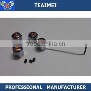 Anti-theft Car Logo Tire Valve Stem Cover Tyre Dust Caps With Lock thumbnail-1