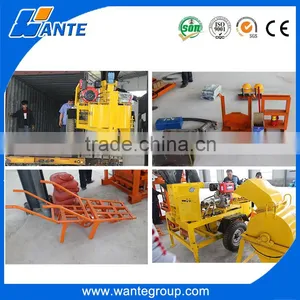 WT1-20M Interlocking Brick Making Plant,brick Machine With Mixer thumbnail-3