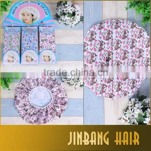 Top Quality Lace Design Shampoo Bath Shower Cap for Lady thumbnail-1
