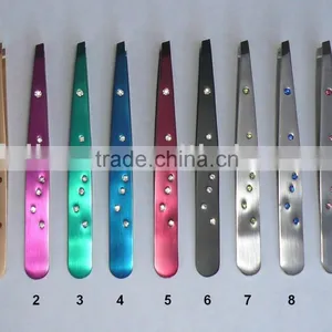 Cosmetic Tweezers With Diamonds (TW-143-151,) thumbnail-1