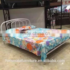 Excellent Quality Queen Size Metal Bed thumbnail-1