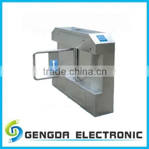 Low Noise High Capacity Waterproof Identification Access Control Turnstile 304 Stainless Steel Swing Barrier thumbnail-1