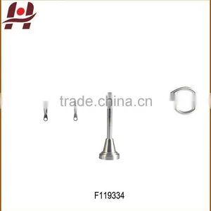 F119334 Metal Iron Aluminium Stainless Steel Brass Plastic Crystal Resin Curtain Rod Finial thumbnail-1