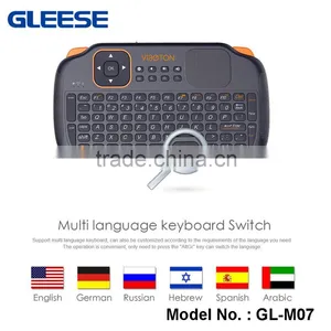Hot Selling 2.4G Mini Wireless Mouse Keyboard Waterproof for TV Samsung Tablet PC Smart Phone thumbnail-2