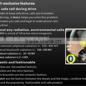 2013 Newest High Quality Smart Watch Bluetooth U Watch thumbnail-4