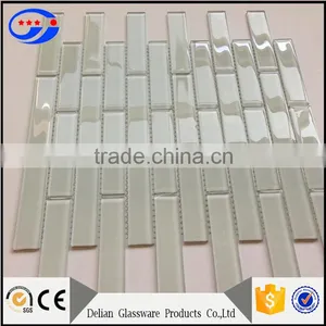 Strip White Glass Tile thumbnail-1