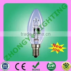 C35 Candle 20W E14 Tungsten Halogen Lamp thumbnail-1