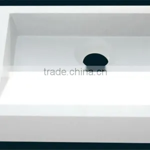 Acrylic Solid Surface Hair Salon Wash Basin Price thumbnail-1