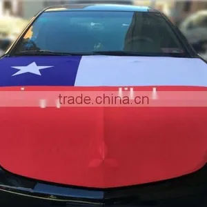 Polyester Car Cover,Chile Car Bonnet Cover,flag Cover for Cars thumbnail-3