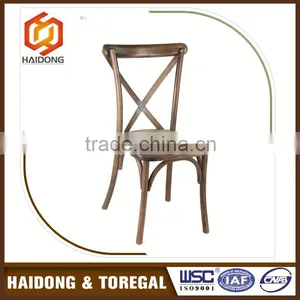 Trade Assurance Wedding Decorations Bentwood Cross Back Chair thumbnail-1