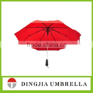 Travel Umbrella, Ambrellaok 3 Folding Manual Open Umbrella, Waterproof,windproof, Ultraslim Compact By Easy Carrying thumbnail-2