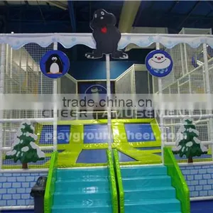 Cheer Amusement Custom Indoor Big Trampoline Park thumbnail-4