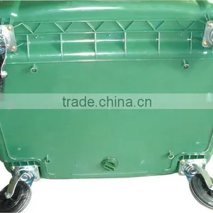 Industrial Large Hdpe 1100l Wheelie Bin With Wheels thumbnail-6