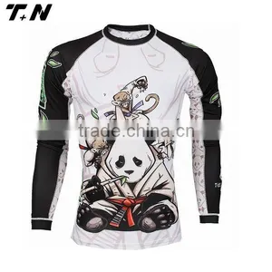 Custom Long Sleeve Bjj Rash Guard thumbnail-2
