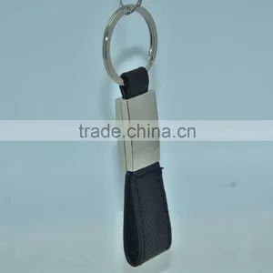 Promotion High Quality Leather Keychain/keyring thumbnail-3