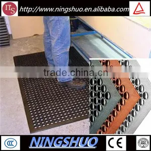 China Factory of Safety Anti Slip Oil Resistant Kitchen Rubber Matting thumbnail-1