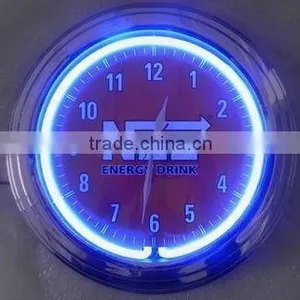 Color Platic FrameNeon Clockdistributor thumbnail-1