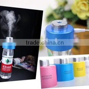 Mini Portable Water Bottle Steam USB Humidifier Air Mist Diffuser Office & Home thumbnail-1