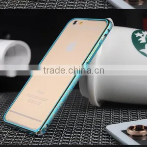 New Arrival Flower Metal Phone Case for Iphone 6 From China thumbnail-2