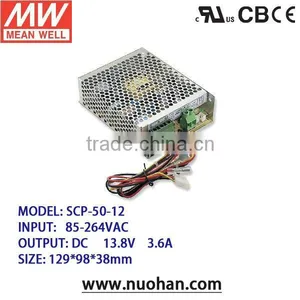 50w Power Supplies/Mean Well SCP-50-12 50w 12v Switching Power Supply/50W Single Output Switching Power Supply thumbnail-1