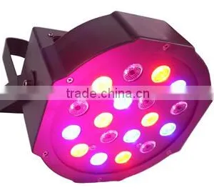 New Pro 18pcs 1W LED Flat Par Light RGBW 4in1 for Decration or Wedding thumbnail-4