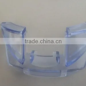 2016 Plastic Injection Molded Design Blue Transparent Plastic Parts thumbnail-3