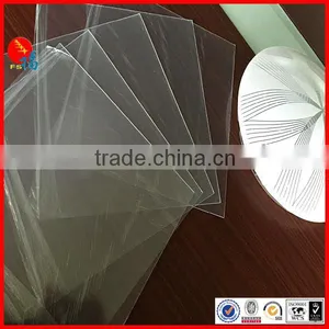 LED Light Diffusion Plate Plastic Transparent Diffuser Lampshad thumbnail-1