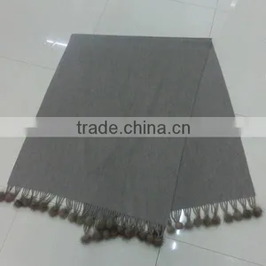 Genuine Cashmere Scarf For Women / 100% Real Cashmere Lady Goat Fur Shawl thumbnail-1