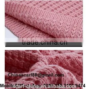 Cheap Hollow Knitted Wool Scarves Wholesale thumbnail-1