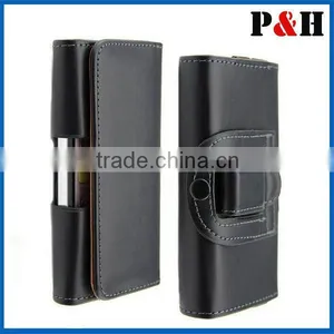Horizontal Leather Case for Iphone 5 With Belt Clip Leather Case Mobile Phone Case thumbnail-1